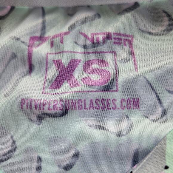 Pit Viper T Flex Tech Soft Stretch T Shirt Womens Size XS Dino Print High Low - Picture 9 of 14